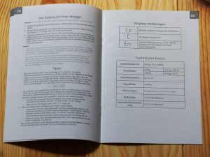 Etekcity Personenwaage Bedienungsanleitung