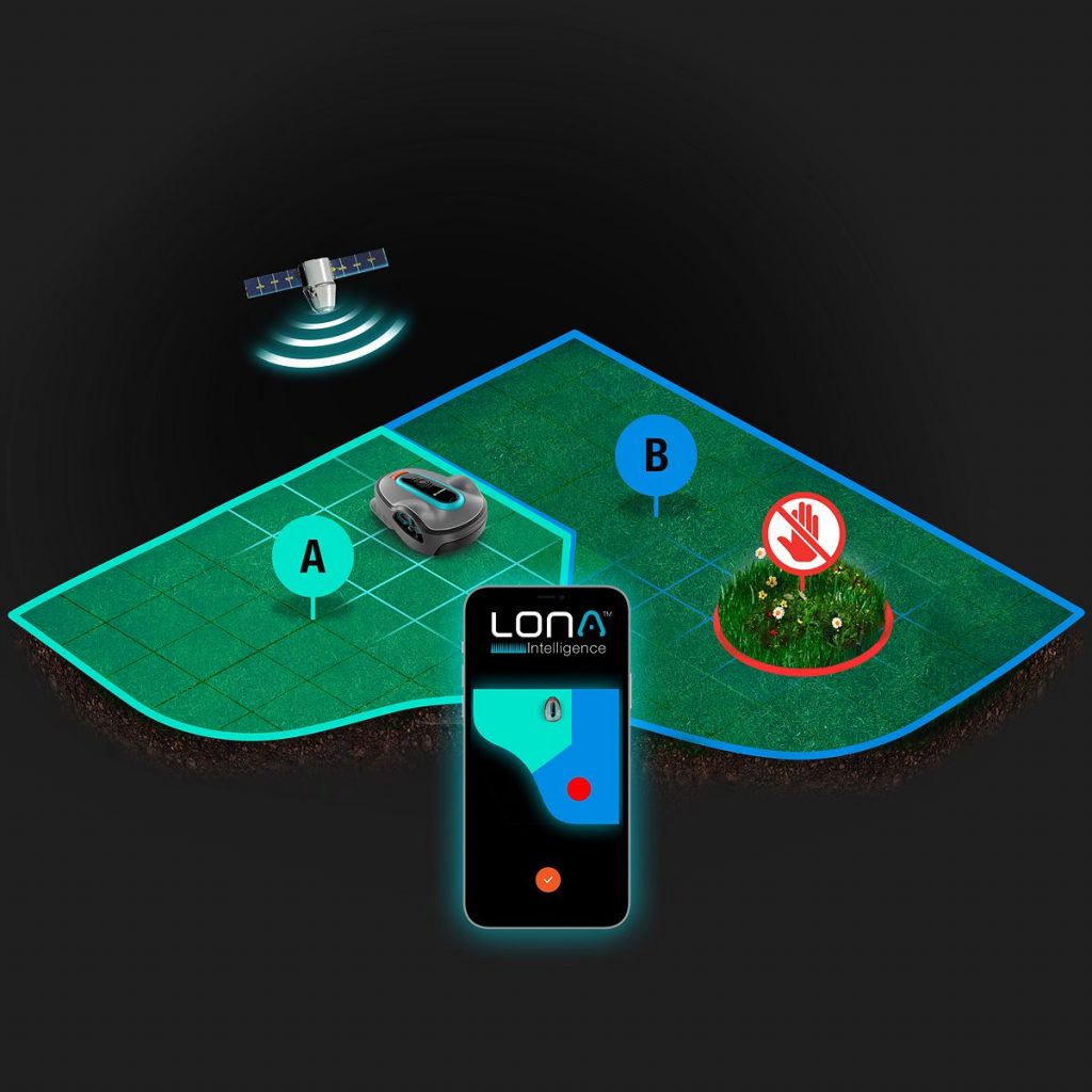 Gardena smart SILENO life Mähbereiche definieren