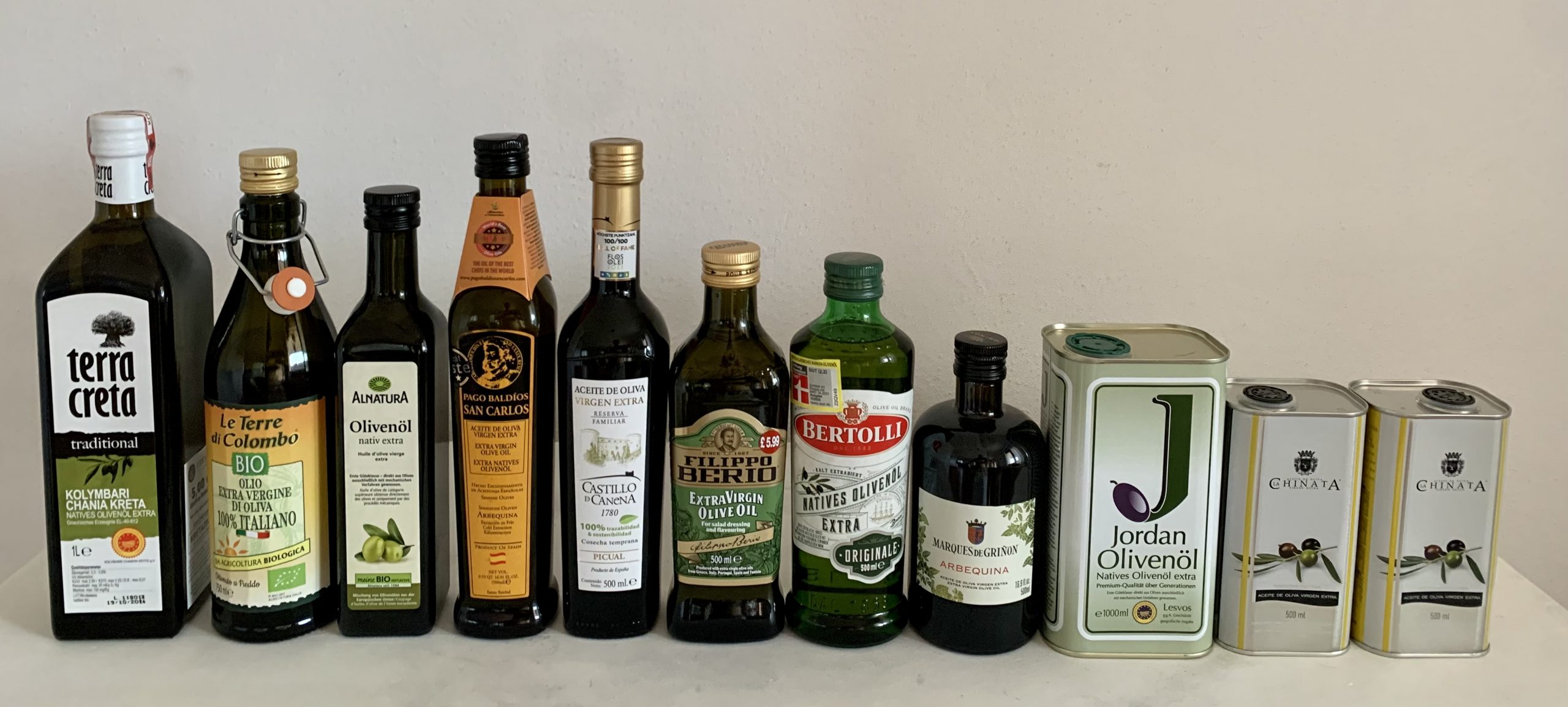 Gruppenfoto Olivenöle