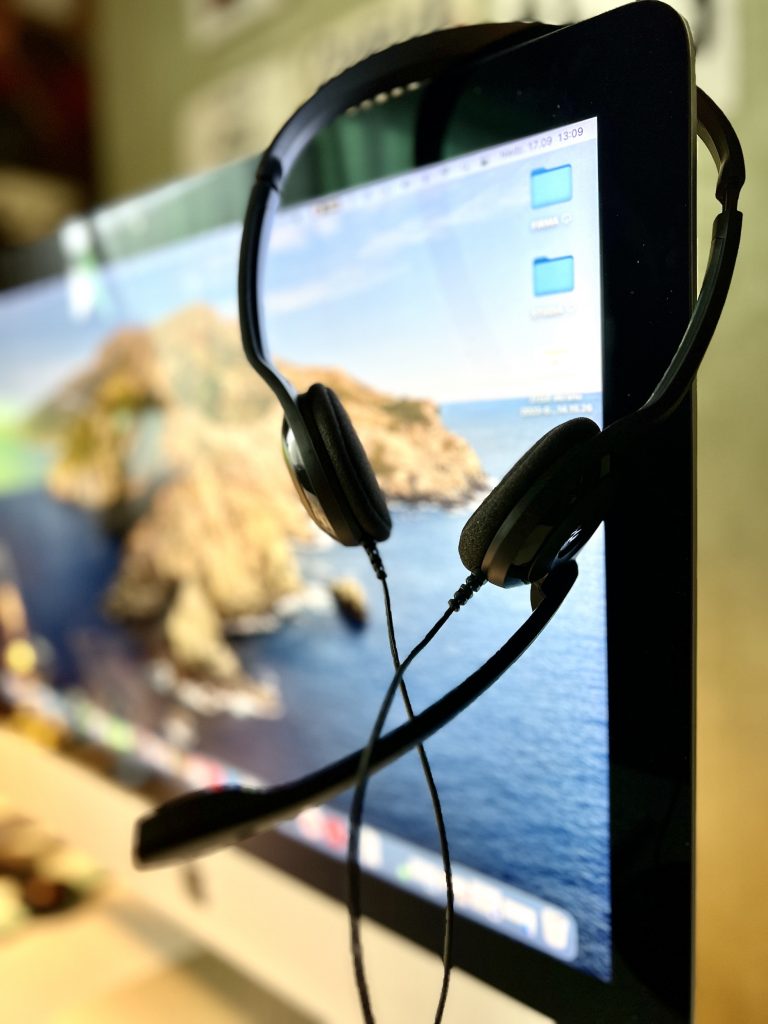 Sennheiser PC 3 Chat-Headset Frontansicht