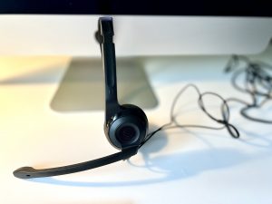 Sennheiser PC 3 Chat-Headset Seitenansicht