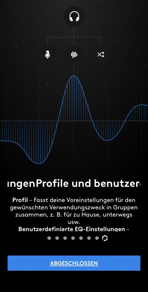 Logitech G Astro A30 Lightspeed Headset Mobil App