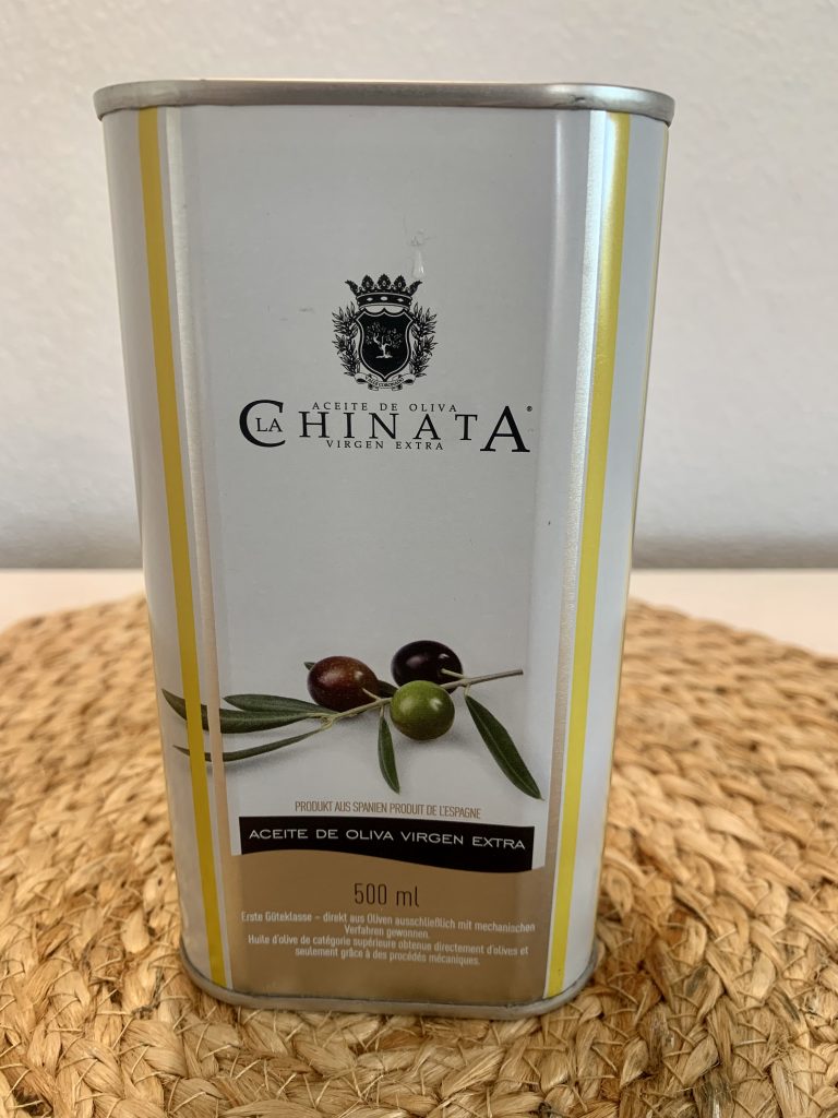 La Chinata Aceite de Oliva Natives Olivenöl extra Kanister von vorne
