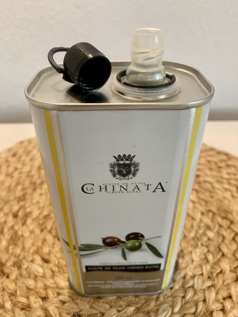 La Chinata Aceite de Oliva Natives Olivenöl extra offener Kanister
