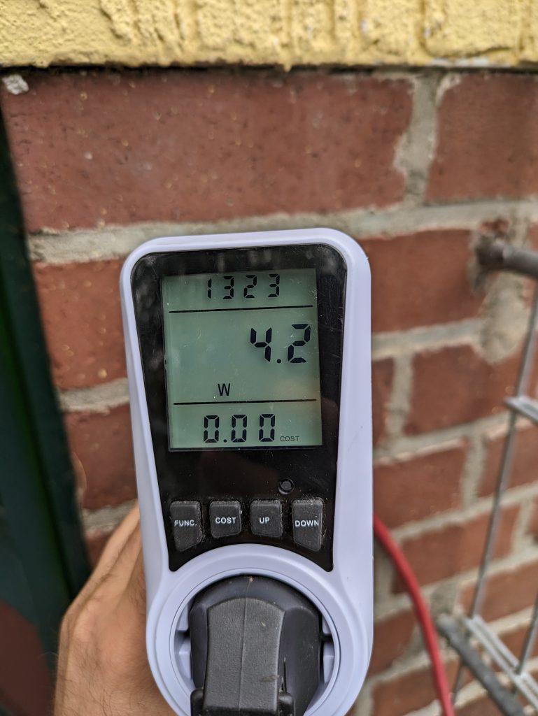 Netatmo Presence Überwachungskamera Stromverbrauch