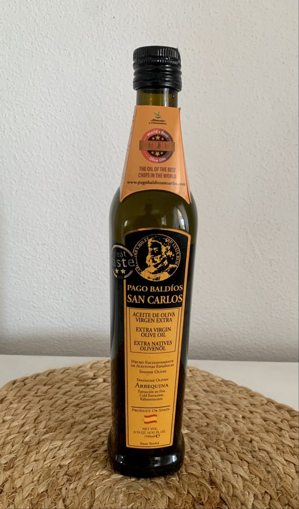 Pago Baldios San Carlos Natives Olivenöl extra Flasche von vorne