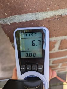 Reolink Argus PT Ultra Überwachungskamera Stromverbrauch