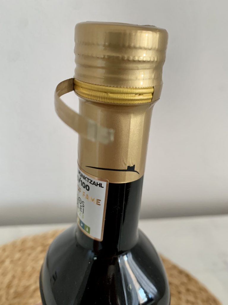 Reserva Familiar Castillo de Canena Picual Natives Olivenöl extra Öffnung Verschluss