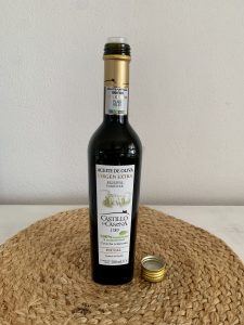 Reserva Familiar Castillo de Canena Picual Natives Olivenöl extra geöffnete Flasche