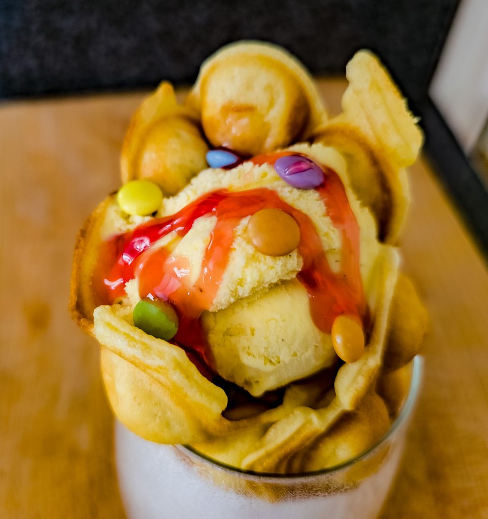 Rosenstein & Söhne Bubble Waffelmaker Eis in Bubble Waffles