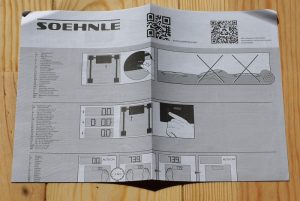 Soehnle Style Sense Comfort 100 Bedienungsanleitung
