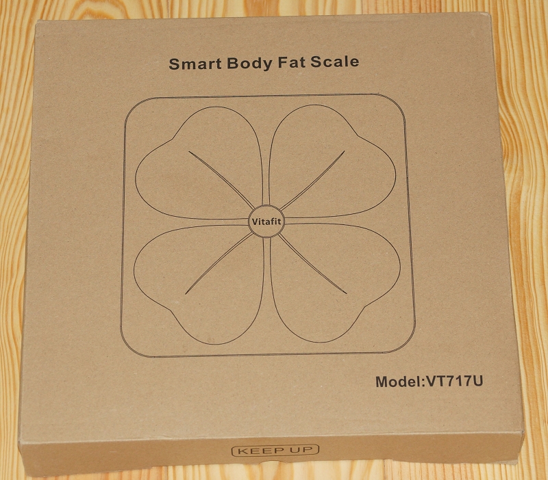 Vitafit Personenwaage Karton Vorderseite