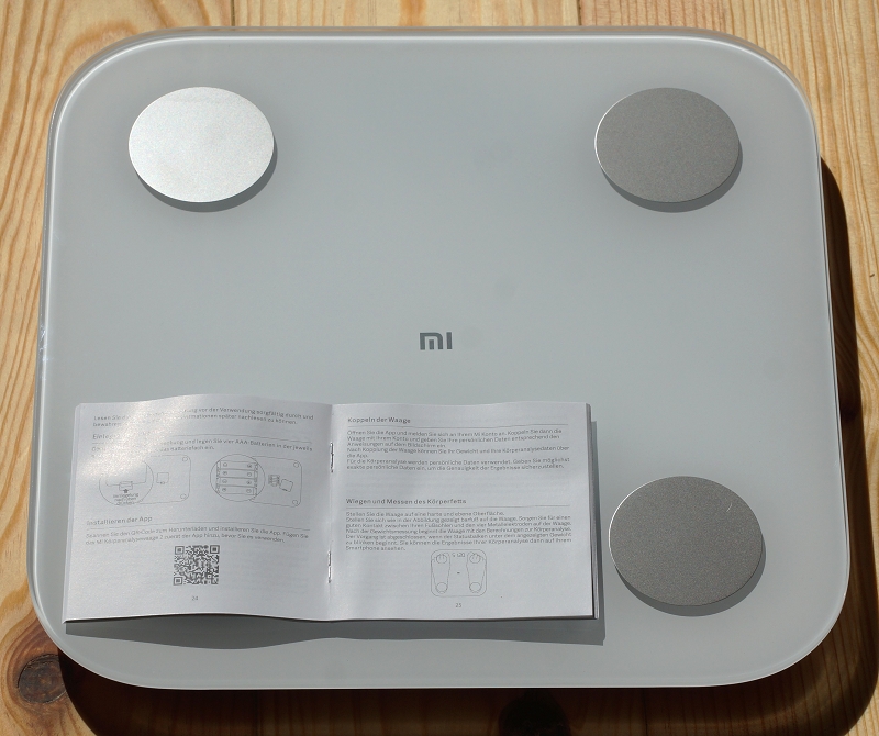 Xiaomi Mi Smart Scale 2 Lieferumfang