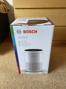 Bosch Air 2000 Luftreiniger Verpackung Vorderseite