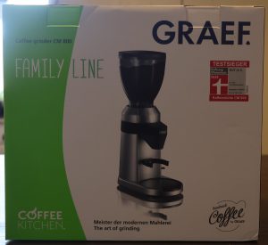 Graef CM 800 Kaffeemühle Karton