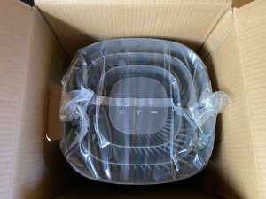 AEG APO50371DG PURE 5000 Luftreiniger in der Verpackung