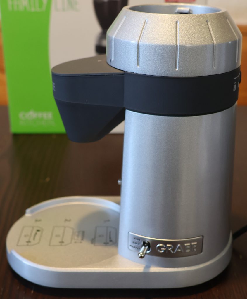 Graef CM 800 Kaffeemühle Seitenansicht