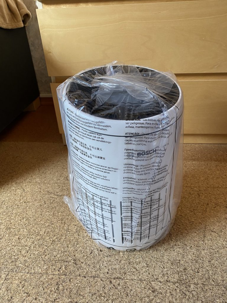Bosch Air 2000 Luftreiniger ausgepackt