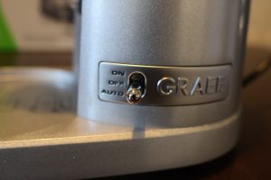 Graef CM 800 Kaffeemühle Schalter