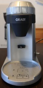 Graef CM 800 Kaffeemühle Frontansicht