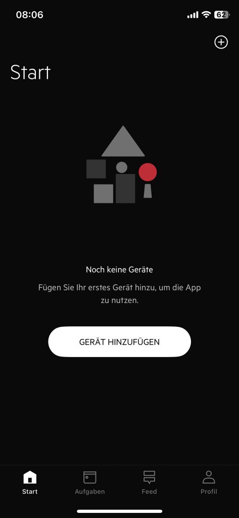 AEG APO50371DG PURE 5000 Luftreiniger App Gerät hinzufügen