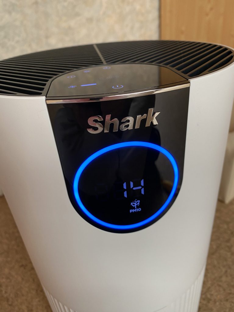 Shark HEPA Luftreiniger HP100EU PM10-Wert