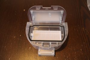 Tapo RV30 Plus Saug-Wisch-Roboter Staubbehälter offen