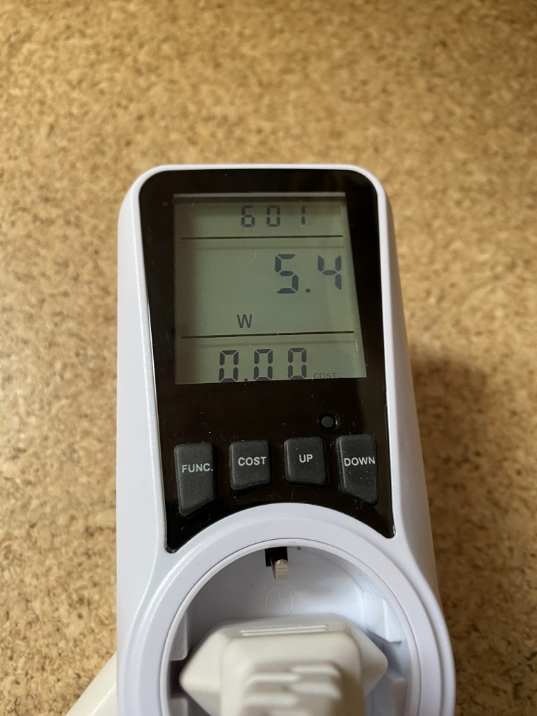 Bosch Air 2000 Luftreiniger Stromverbrauch niedrigste Stufe