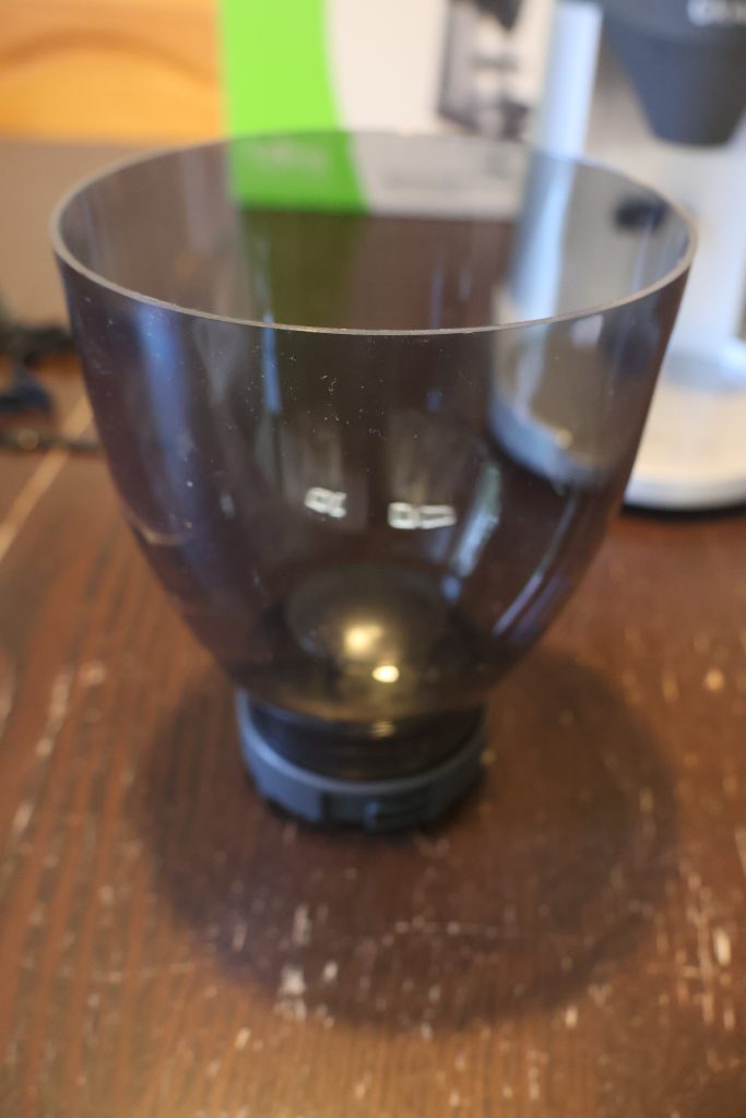 Graef CM 800 Kaffeemühle Bohnenbehälter
