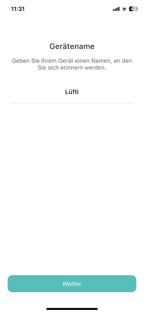 Levoit VeSync Core 300S Luftreiniger App Einrichtung 8