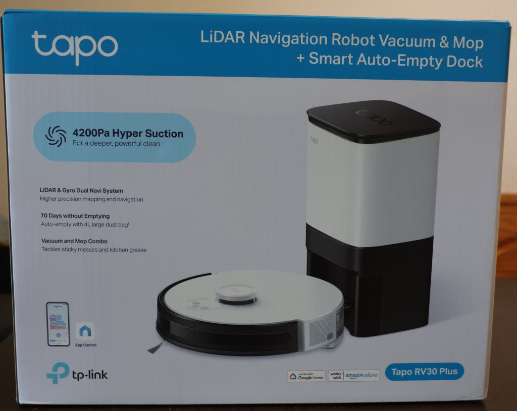 Tapo RV30 Plus Karton