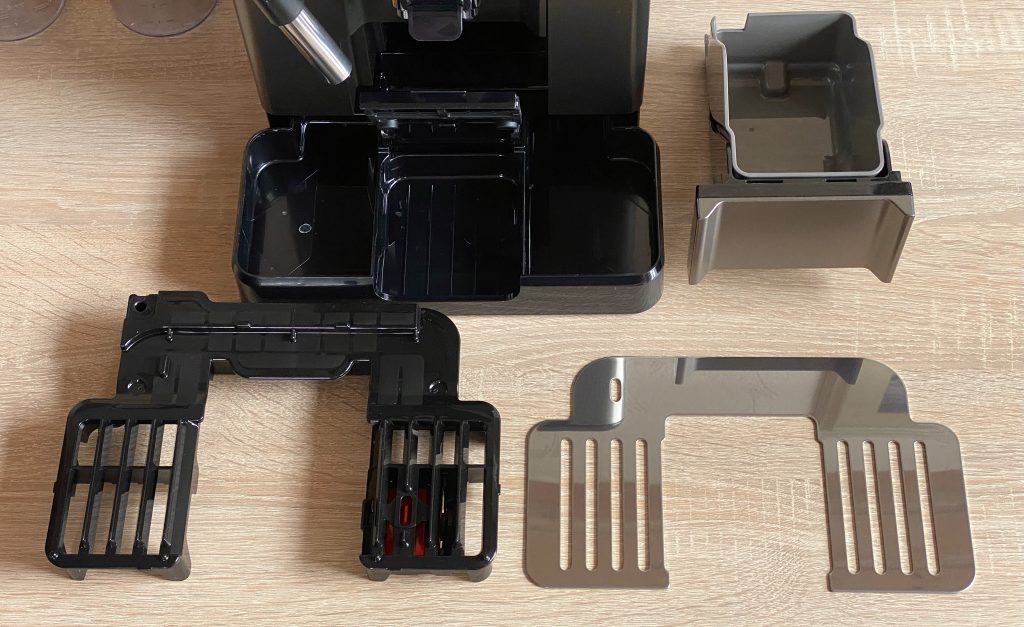 DeLonghi Eletta Explore Cold Brew ECAM450-86-T Kafeevollautomat Abtropfschale in Einzelteilen
