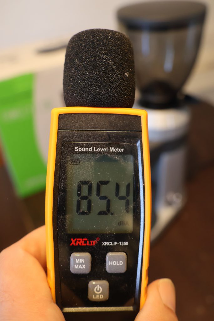 Graef CM 800 Kaffeemühle Lautstärke