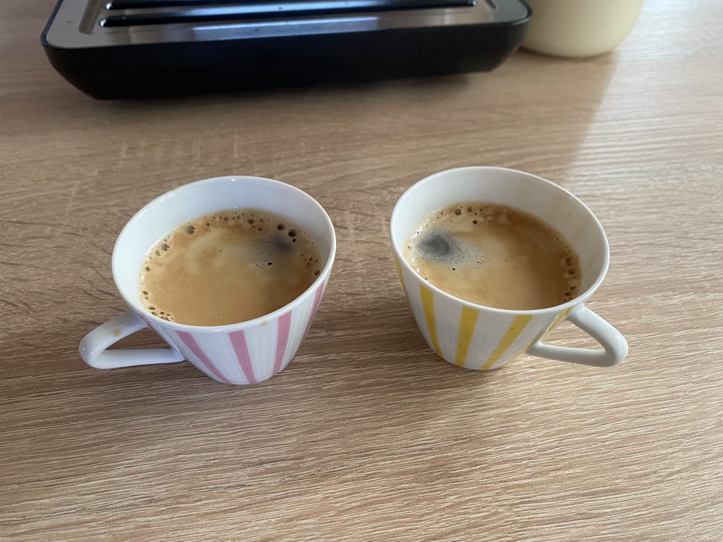 WMF Perfection 680 Kaffeevollautomat zubereitete Espresso
