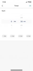 Levoit VeSync Core 300S Luftreiniger App Timer einstellen