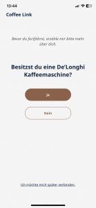 DeLonghi Eletta Explore Cold Brew ECAM450-86-T Kafeevollautomat App Verbindung 1