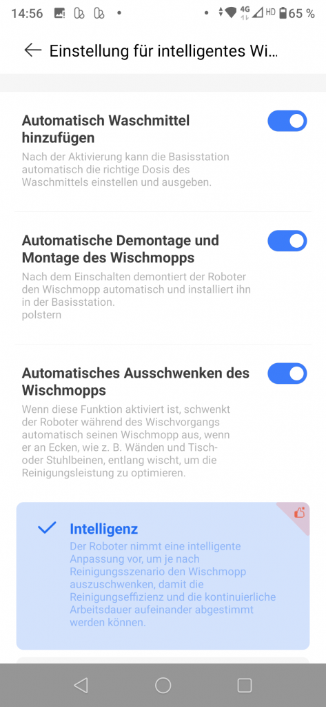 Dreame L20 Ultra Saug-Wisch-Roboter Screenshot 5