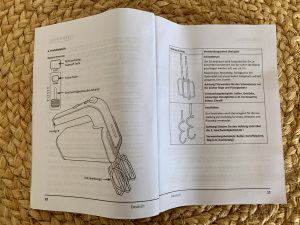 Arendo ‎A304749x3 Handmixer Bedienungsanleitung