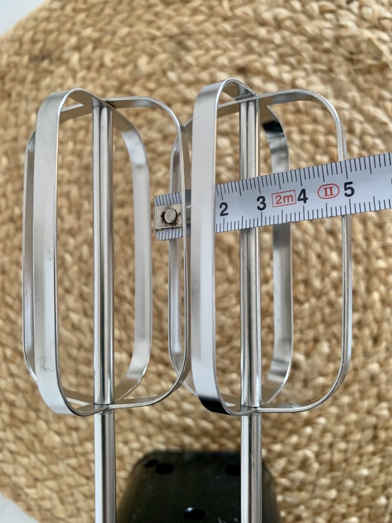 Arendo ‎A304749x3 Handmixer Durchmesser Rührbesen