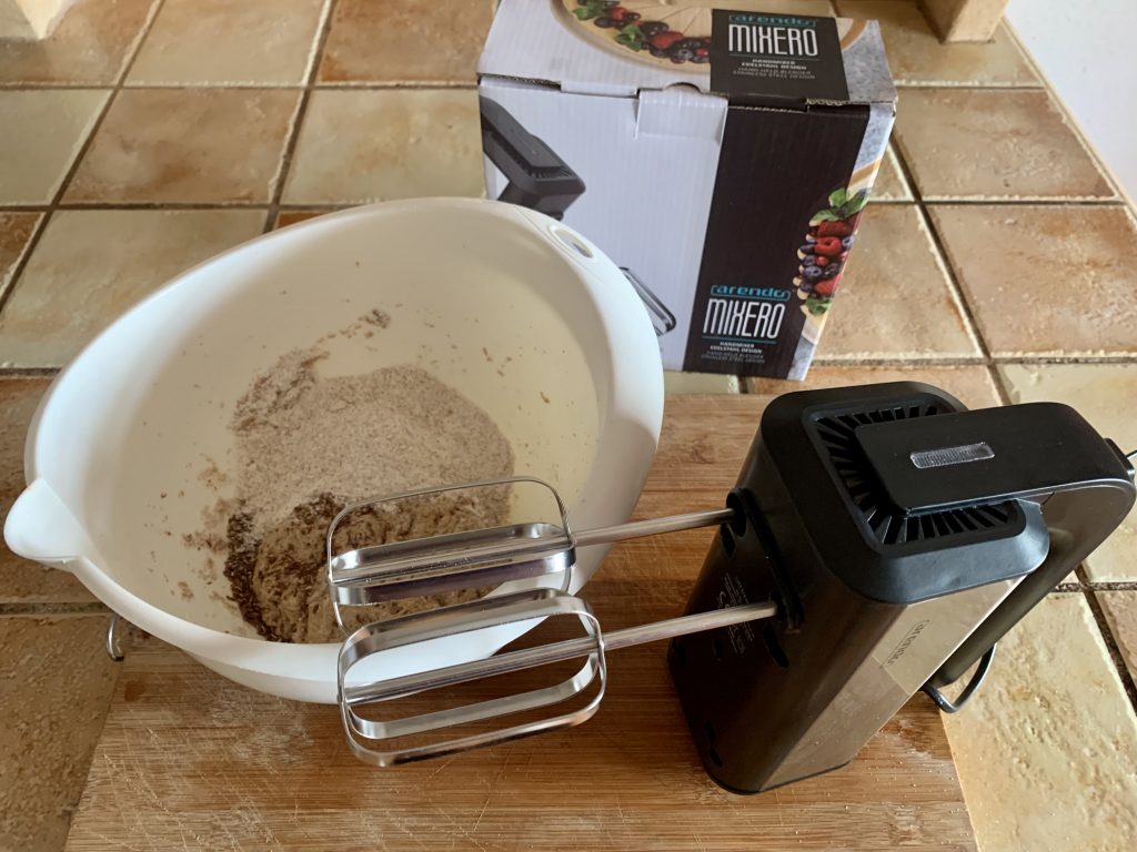 Arendo ‎A304749x3 Handmixer Vorbereitung Brotteig