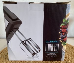 Arendo ‎A304749x3 Handmixer im Karton von vorne