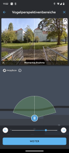 Ausrichtung der Vogelperspektive der Ring Stick Up Cam Pro Überwachungskamera