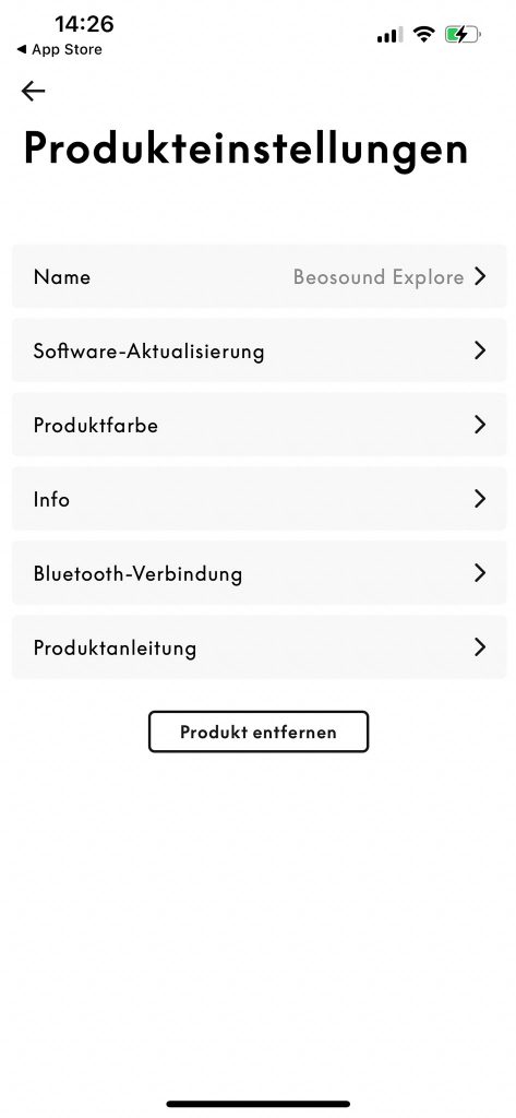 Bang & Olufsen Beosound Explore Bluetooth-Lautsprecher App 04