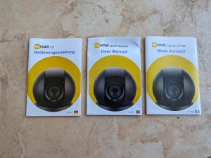 Bedienungsanleitung der HiKam Q8 Überwachungskamera
