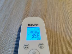 Beurer FT 85 Stirnthermometer Datum