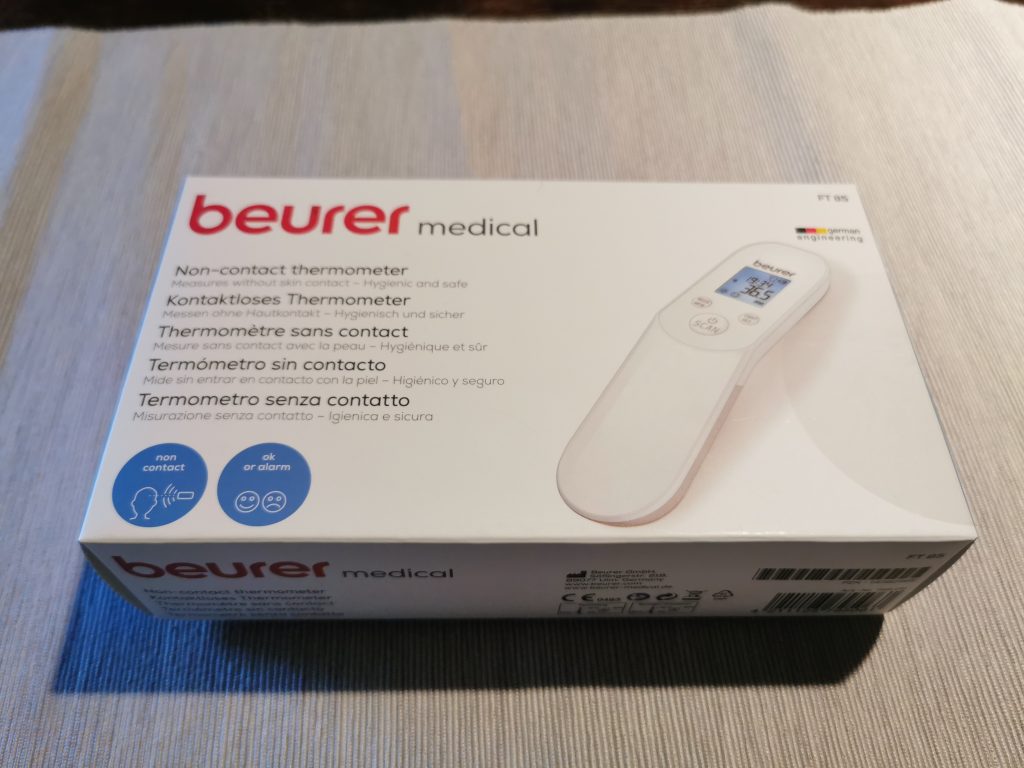 Beurer FT 85 Stirnthermometer Verpackung vorn