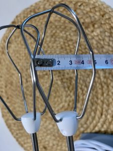 Bosch MFQ3530 Handmixer Durchmesser Rührbesen