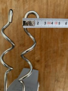 Bosch MFQ3530 Handmixer Durchmesser Knethaken