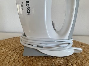 Bosch MFQ3530 Handmixer Gehäuseform für Kabelaufwicklung