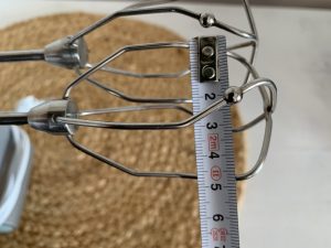 Bosch Styline MFQ40302 Handmixer Durchmesser Rührbesen